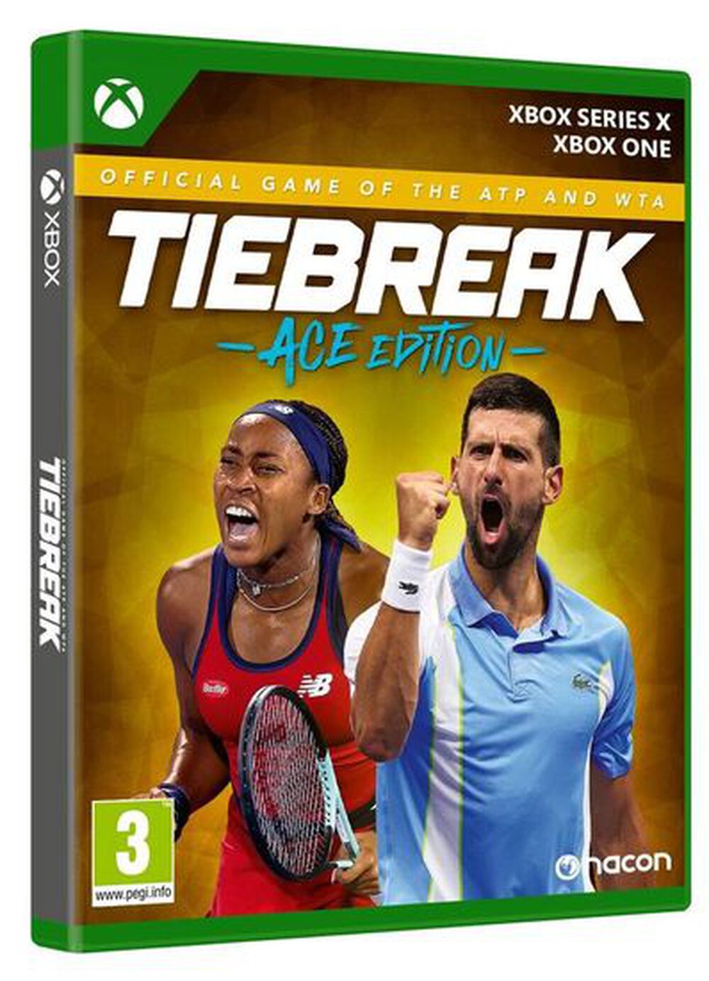 Pochette avant du jeu Tiebreak Xbox
