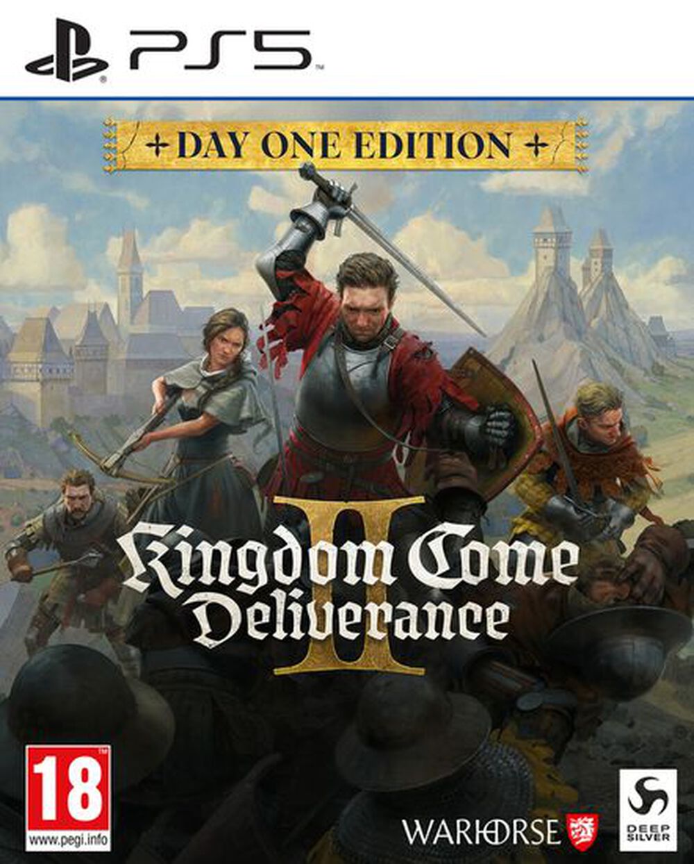 Pochette avant du jeu Kingdom Come Deliverance II PS5
