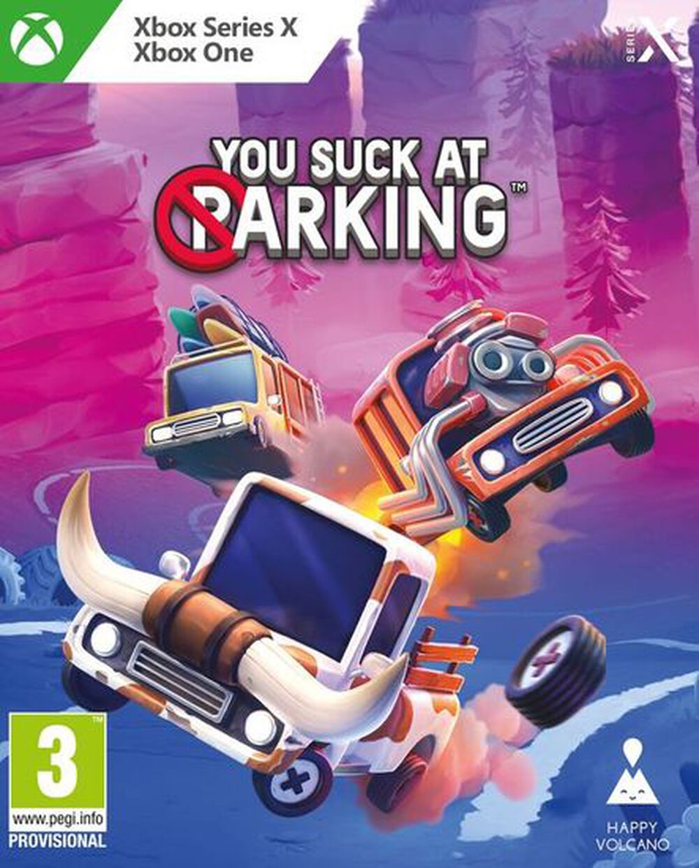 Happy Volcano You Suck At Parking - Occasion Switch