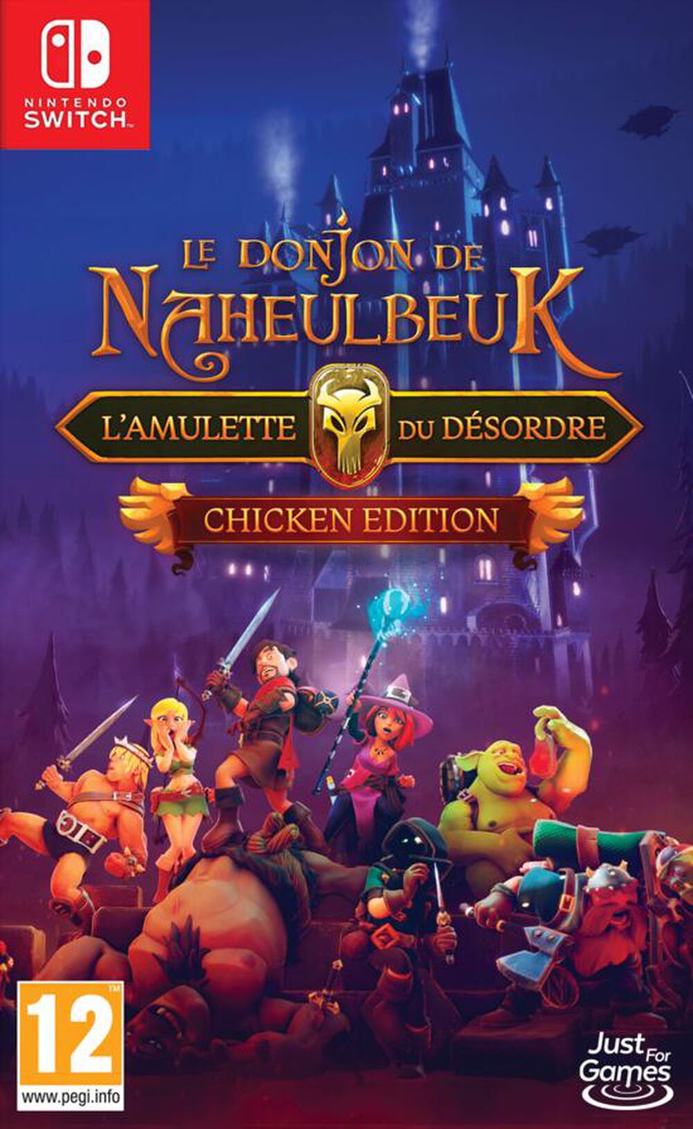 Le Donjon De Naheulbeuk L'amulette Du Désordre Chicken Edition - Occasion SWITCH