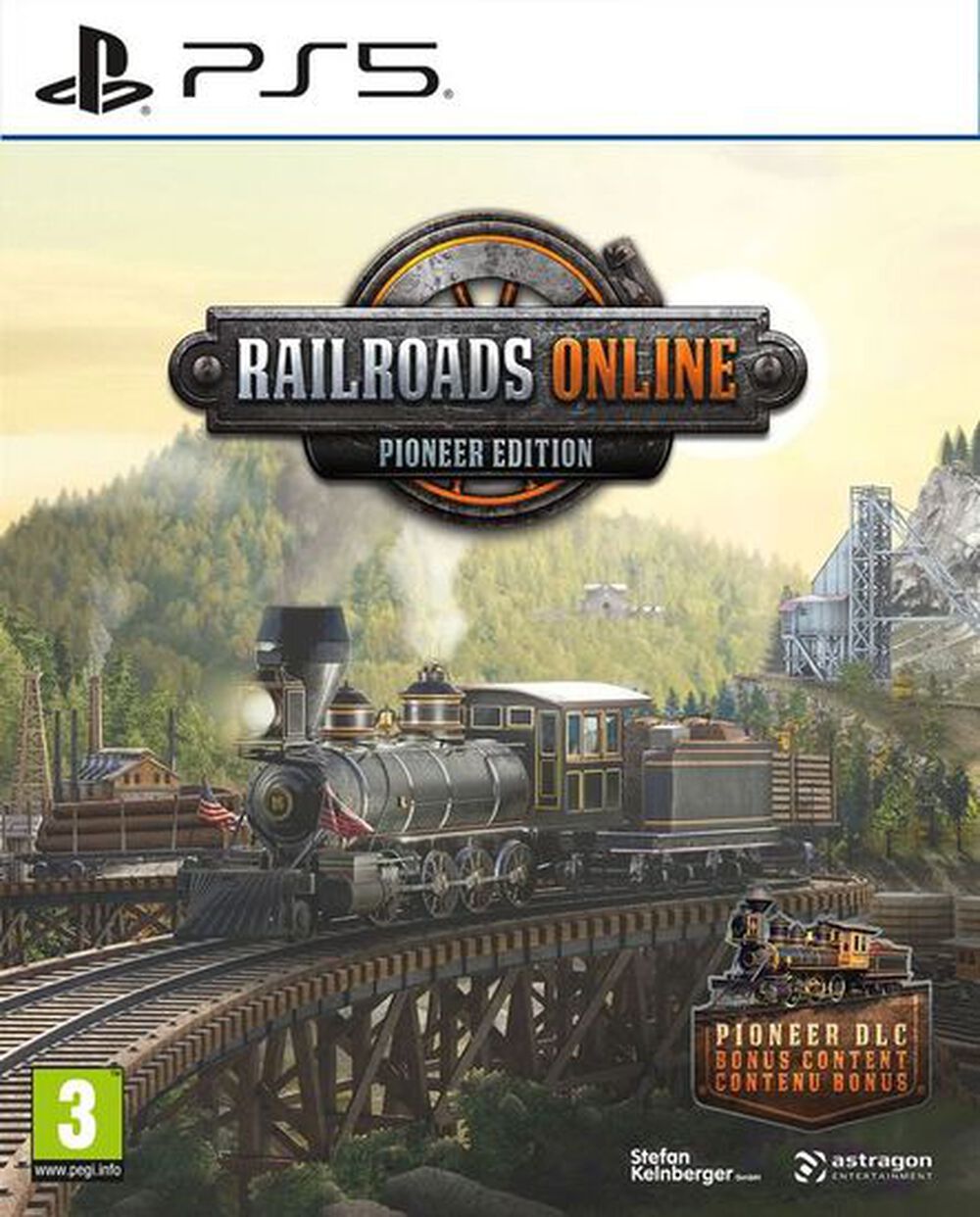Pochette avant du jeu Railroads Online Pioneer Edition PS5