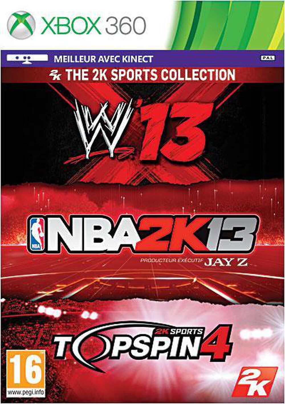 Triple Pack Sport Collection - Occasion XBOX360