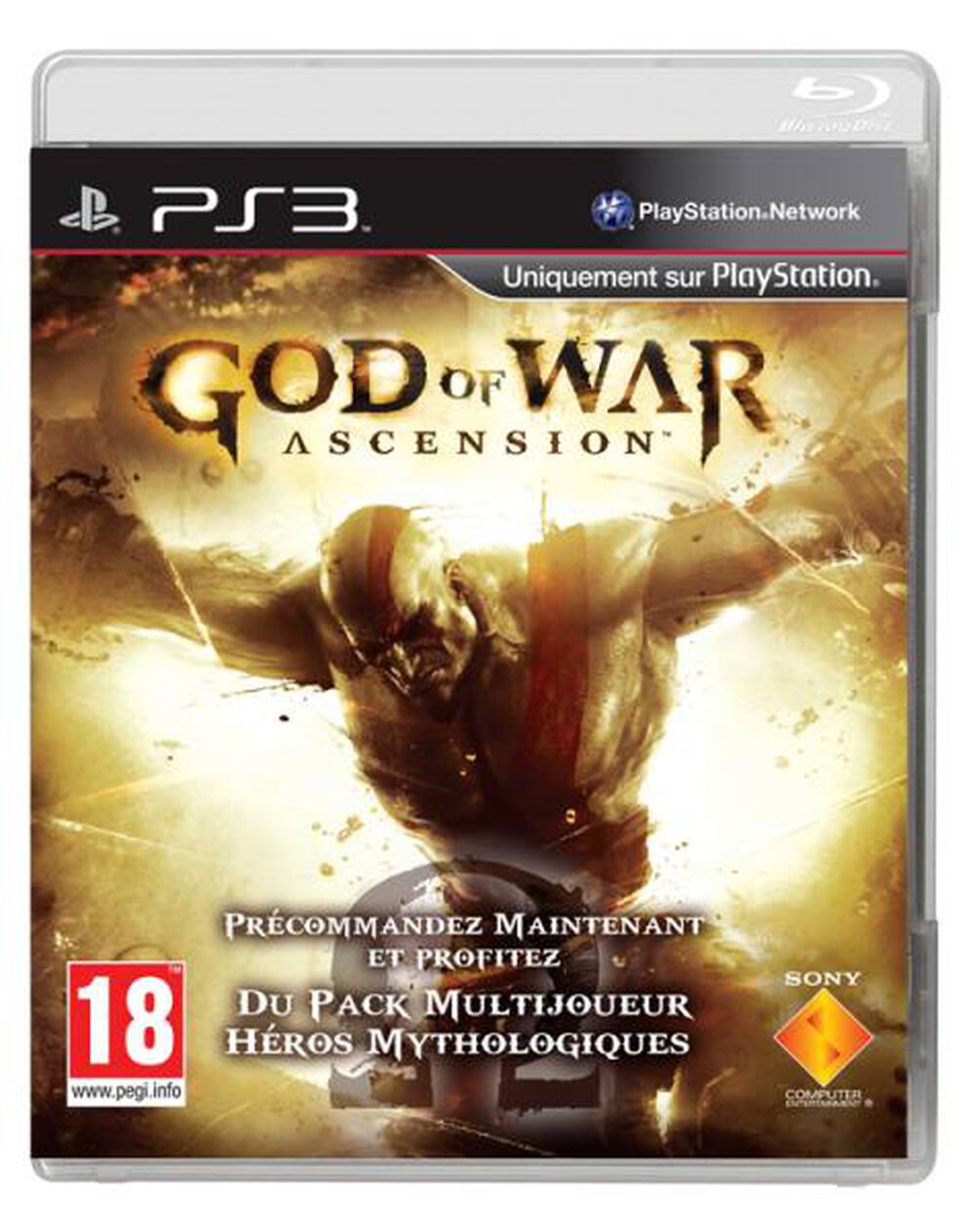 God Of War 4 Ascension - Occasion PS3