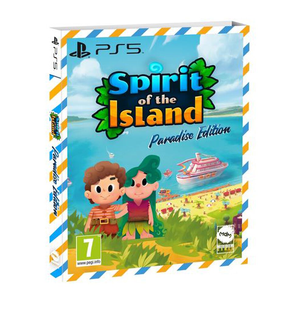 Pochette avant du jeu Spirit Of The Island Paradis Edition PS5
