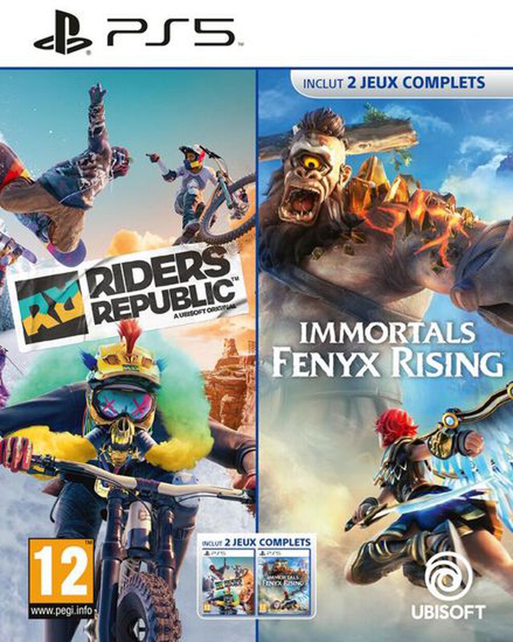 Compil Riders Republic + Immortal Fenyx Rising - Occasion PS5