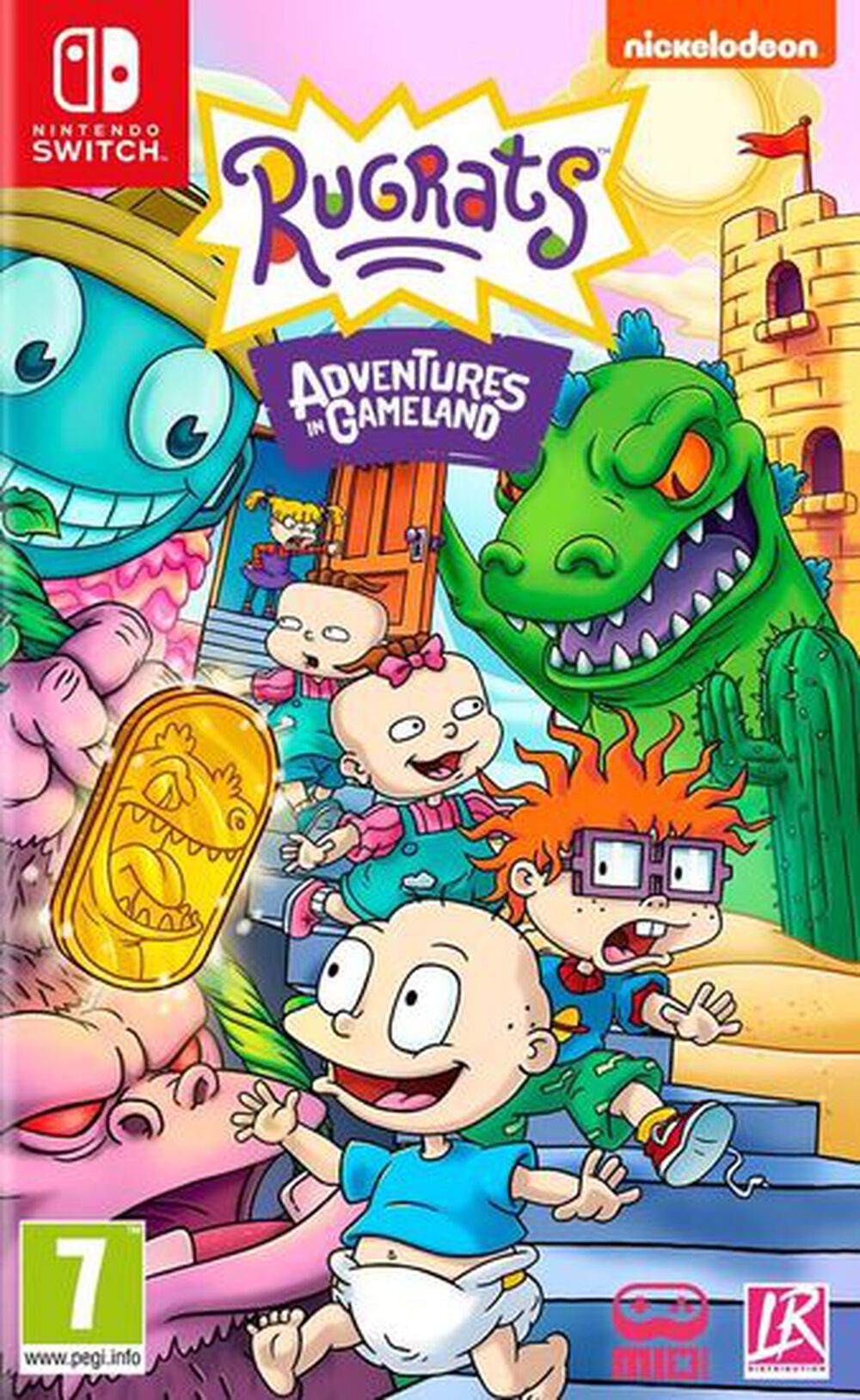 Les Razmoket Rugrats Adventure In Gameland - Occasion Switch