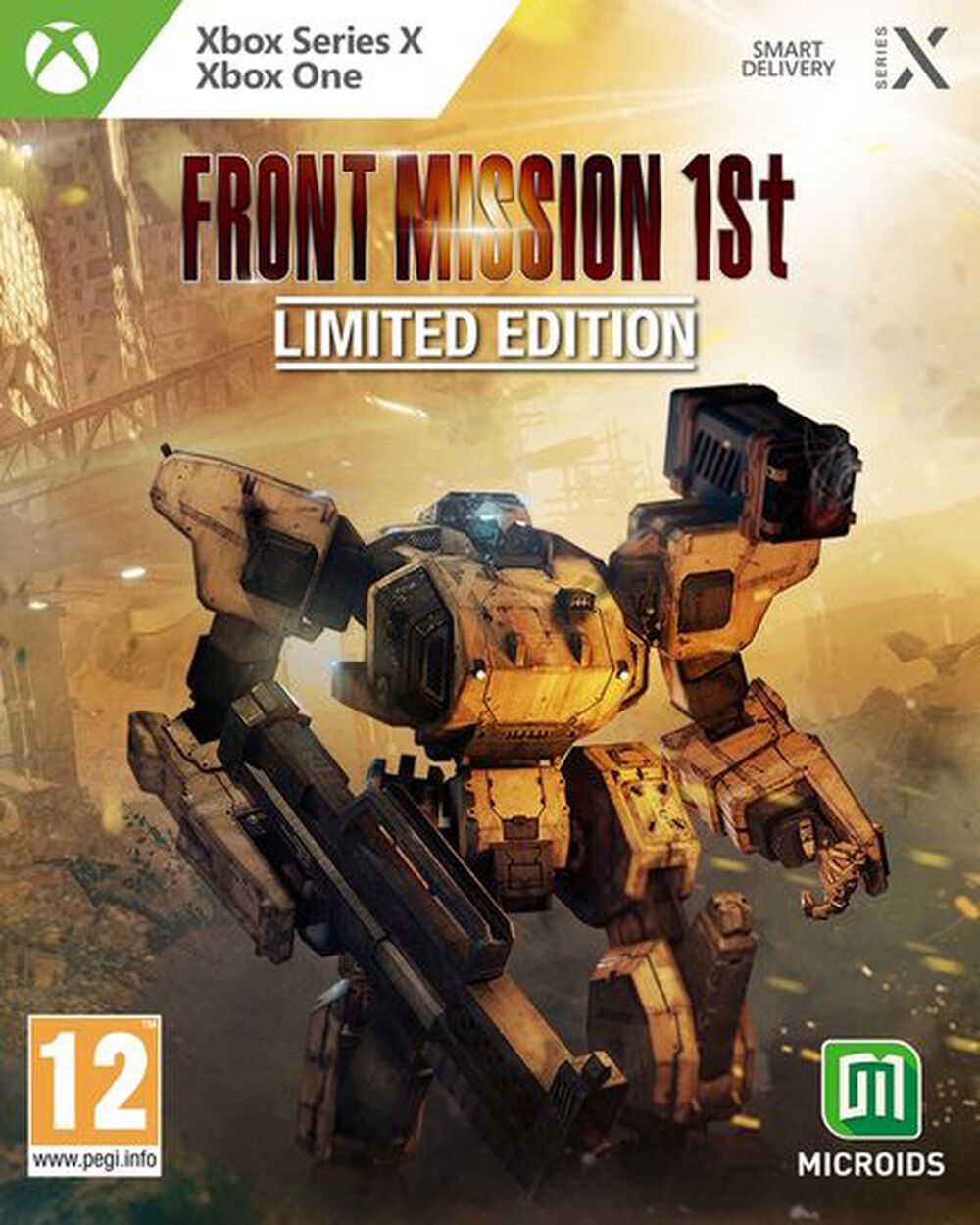 Pochette avant du jeu Front Mission 1st Limited Edition XBOX SERIES X