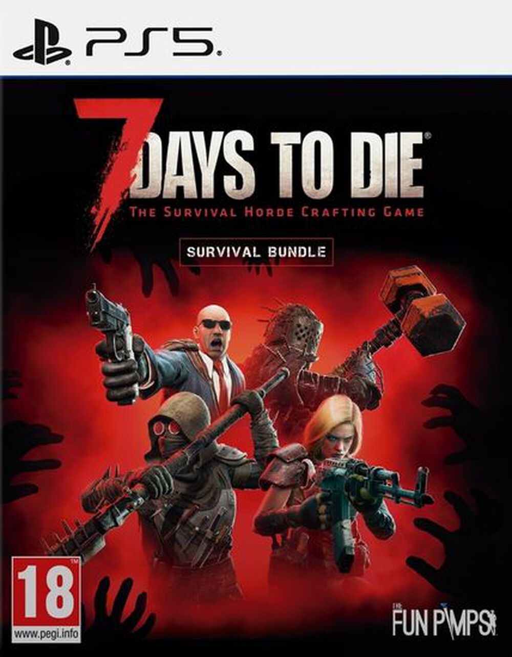 Pochette avant du jeu 7 Days to Die Console Edition Survival Bundle PS5