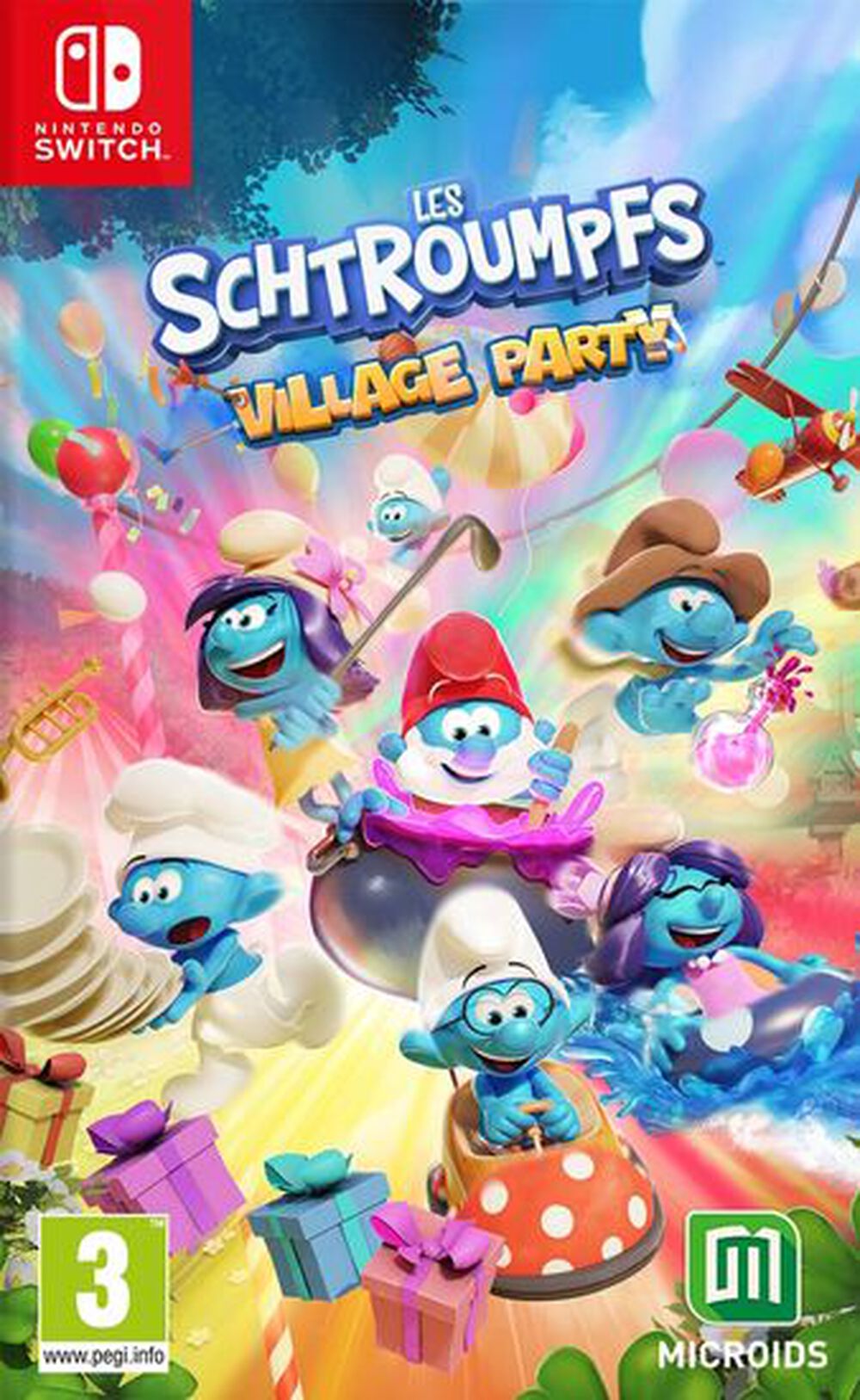 Microids Les Schtroumpfs Village Party - Occasion Switch