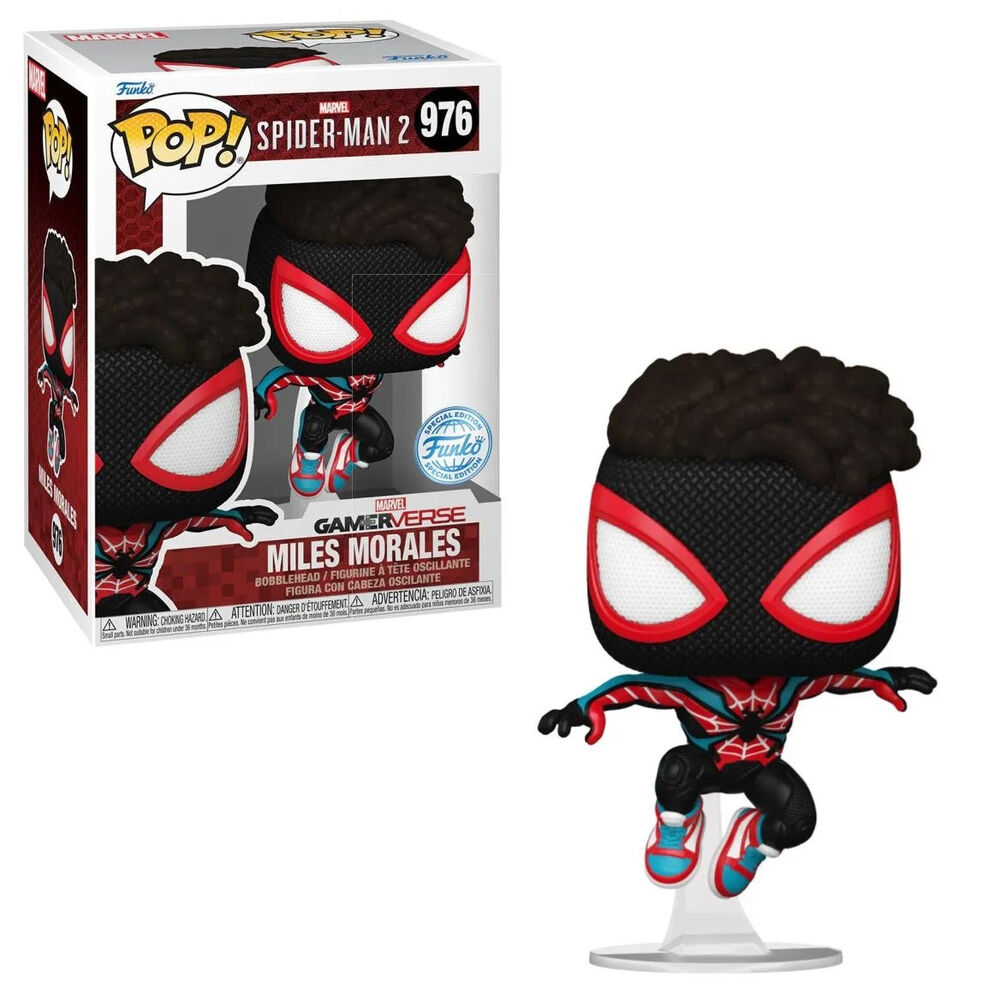 Figurine Funko Pop! N°976 - Spider-man 2 - Miles Morales Costume évolué