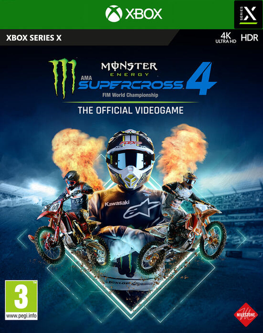 Monster Energy Supercross 4 - Occasion XBOX SERIES X