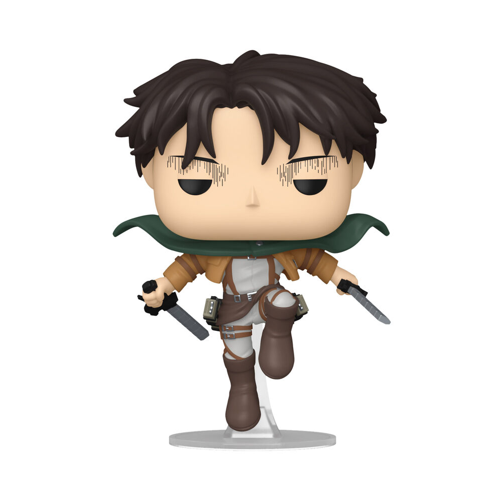 Figurine Funko Pop! N°1625 - Attaque Des Titans - Levi (tombant)