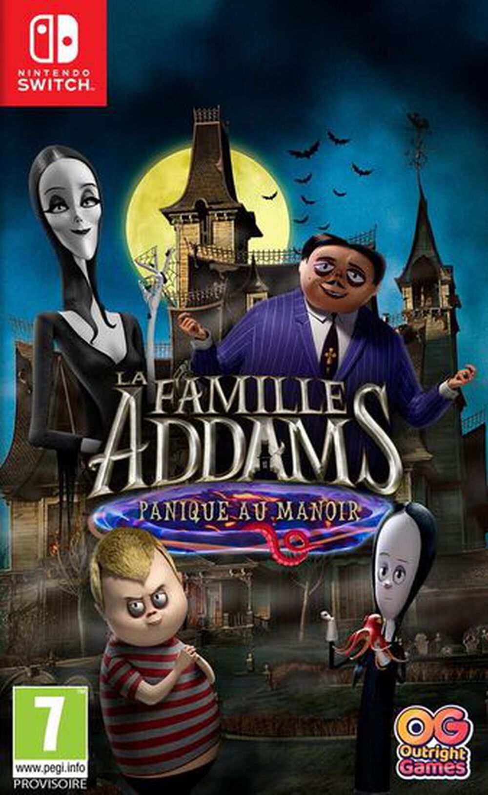 La Famille Addams Panique Au Manoir - Occasion SWITCH
