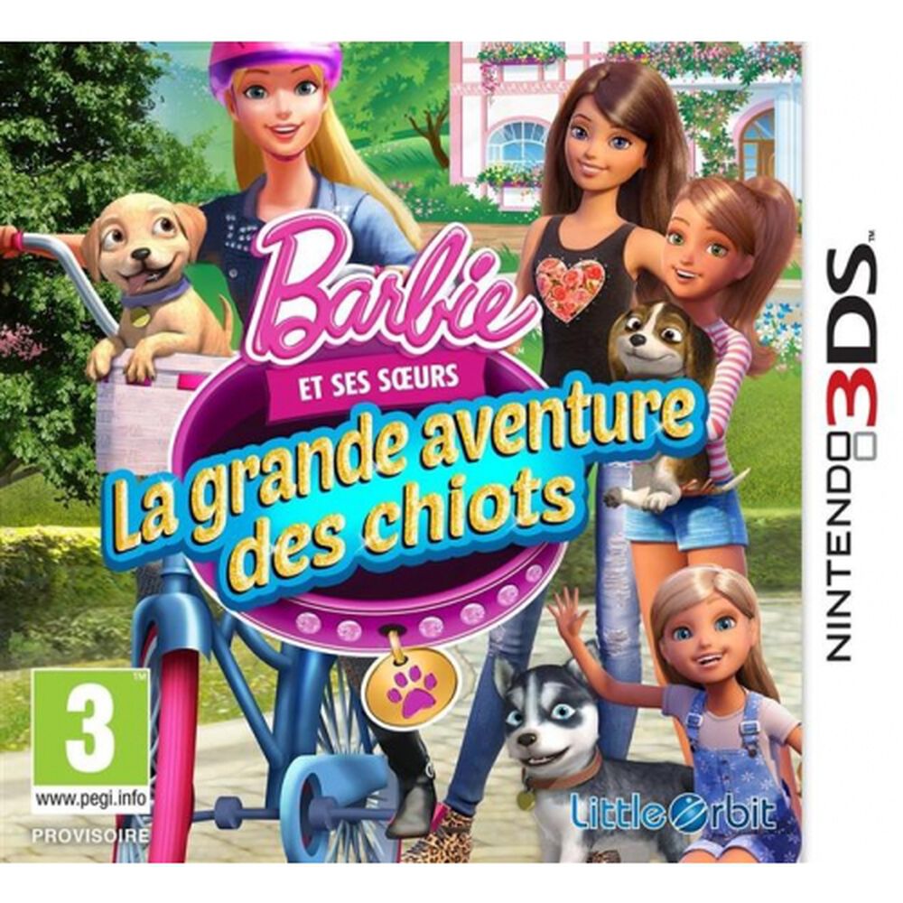Barbie Et La Grande Aventure Des Chiots - Occasion 3DS