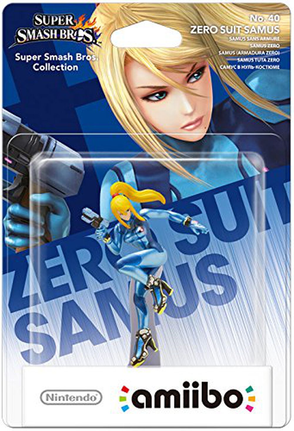 Figurine+Amiibo+N°40+Smash+Samus+Sans+Armure