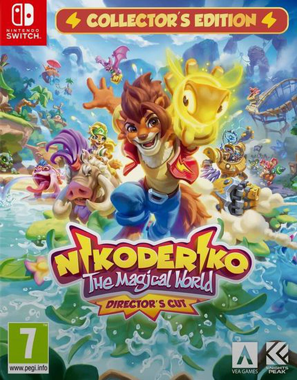 Pochette avant du jeu Nikoderiko The Magical World Directors Cut Collector's Edition SWITCH