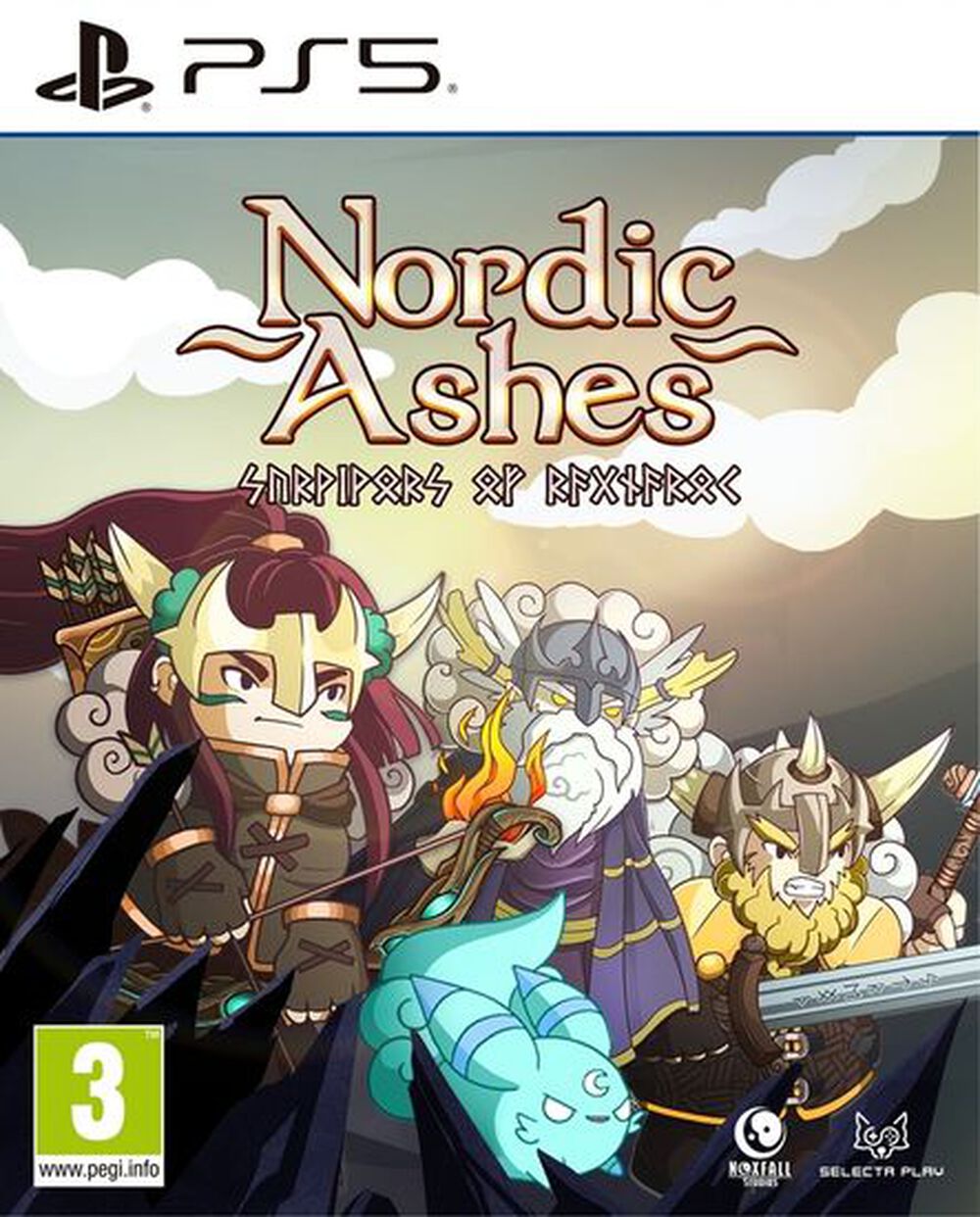 Pochette avant du jeu Nordic Ashes Survivors Of Ragnarok PS5