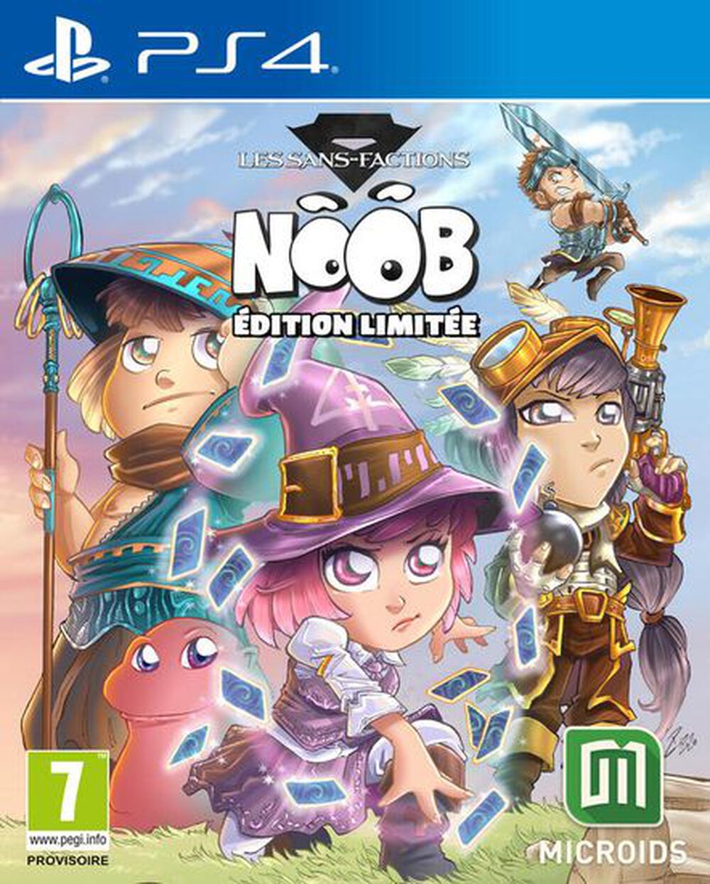 Pochette avant du jeu Noob: Les Sans-Factions Edition Limitée PS4