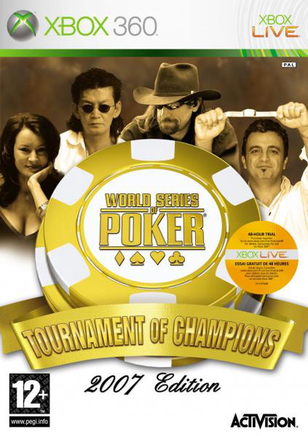 World Series Of Poker Tournament Of Champions - Occasion XBOX360