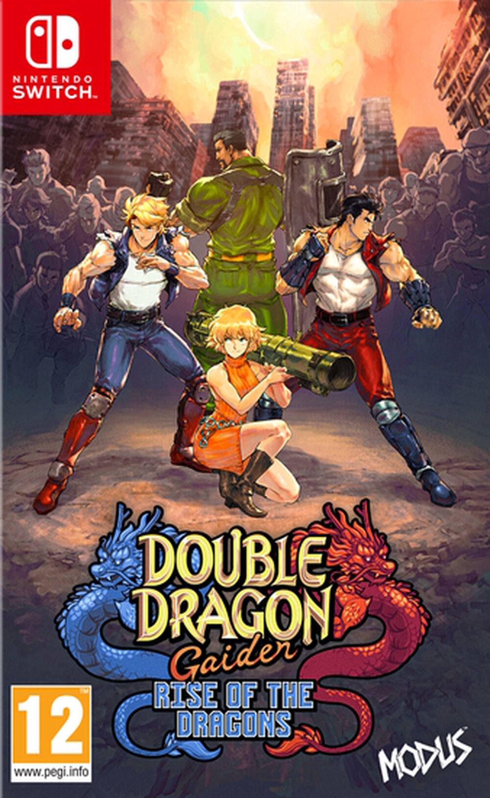 Double Dragon Gaiden Rise Of The Dragons - Occasion SWITCH