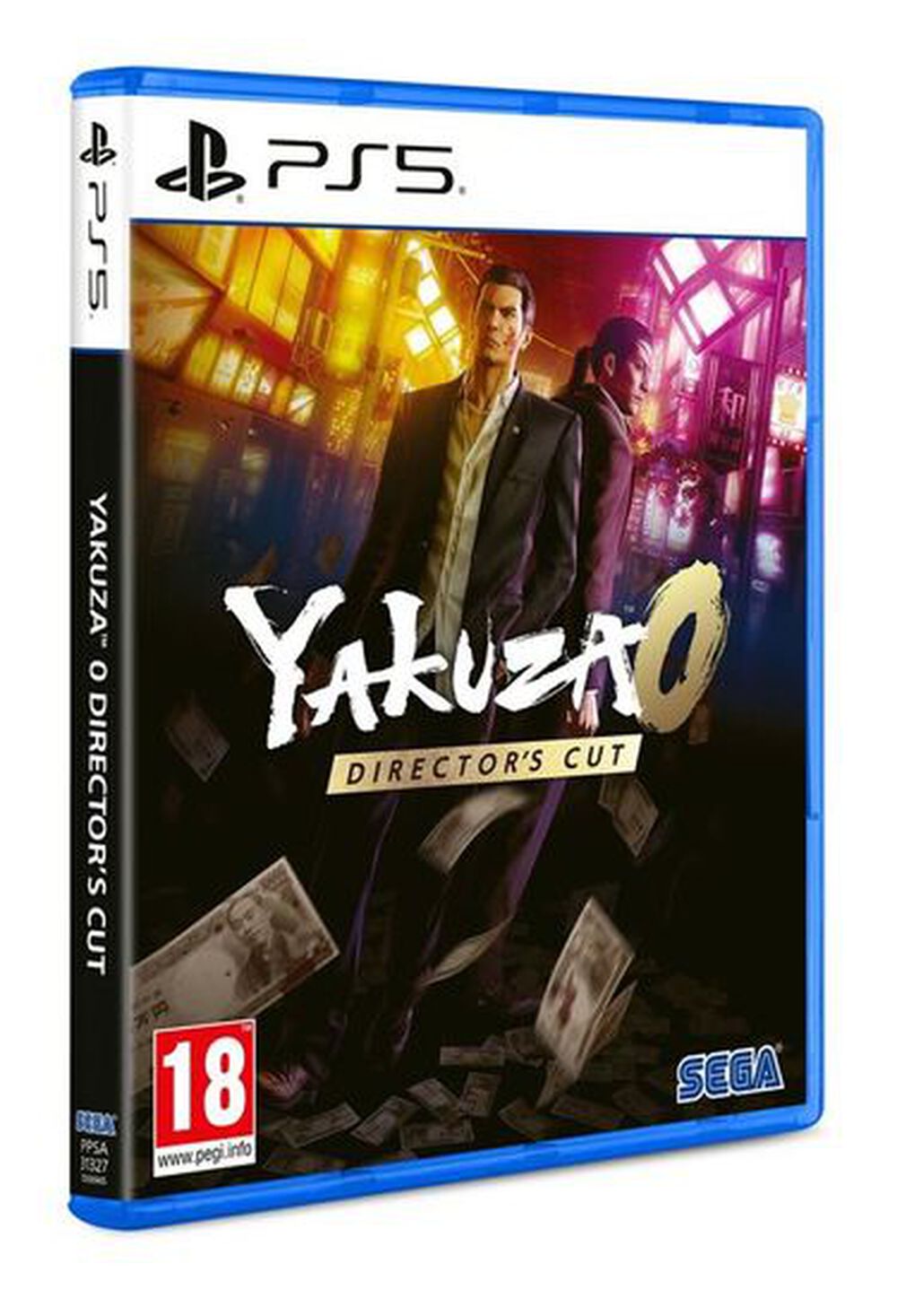 Pochette avant du jeu Yakuza 0 Director?s Cut PS5