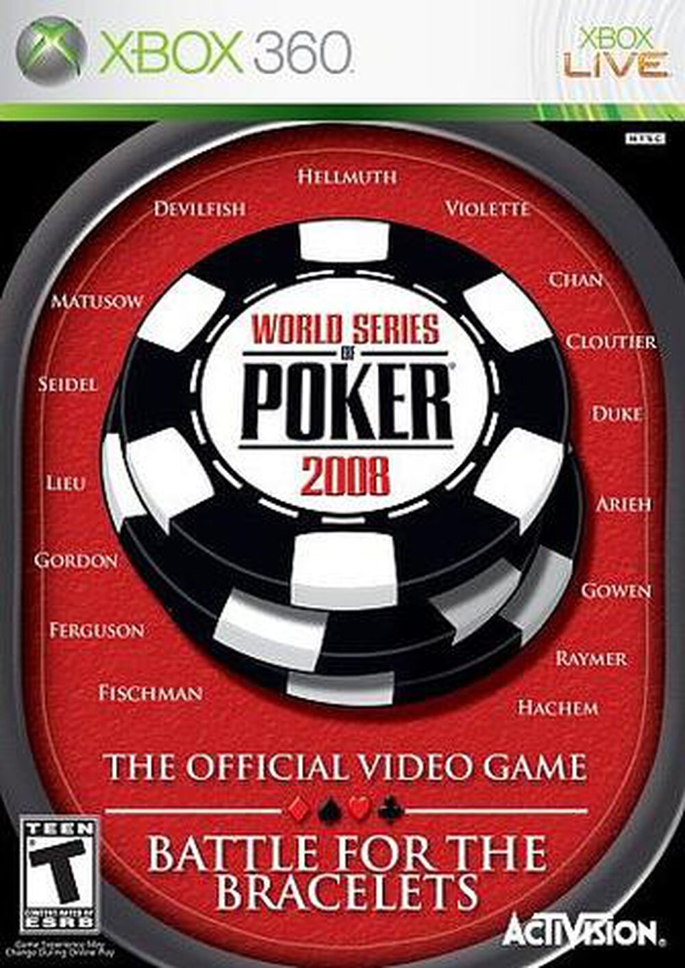 World Series Of Poker 2008 Edition - Occasion XBOX360