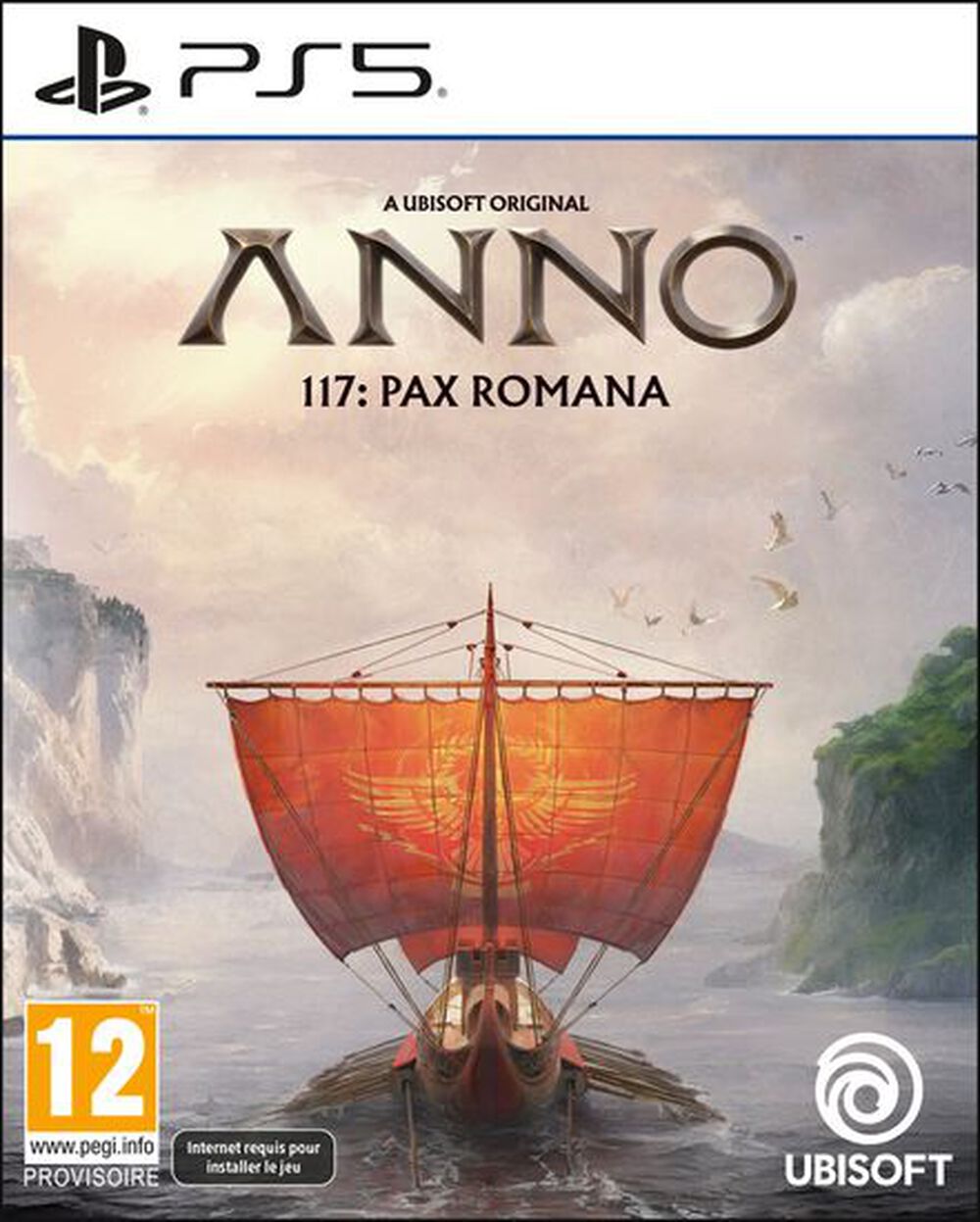Pochette avant du jeu Anno 117 Pax Romana PS5