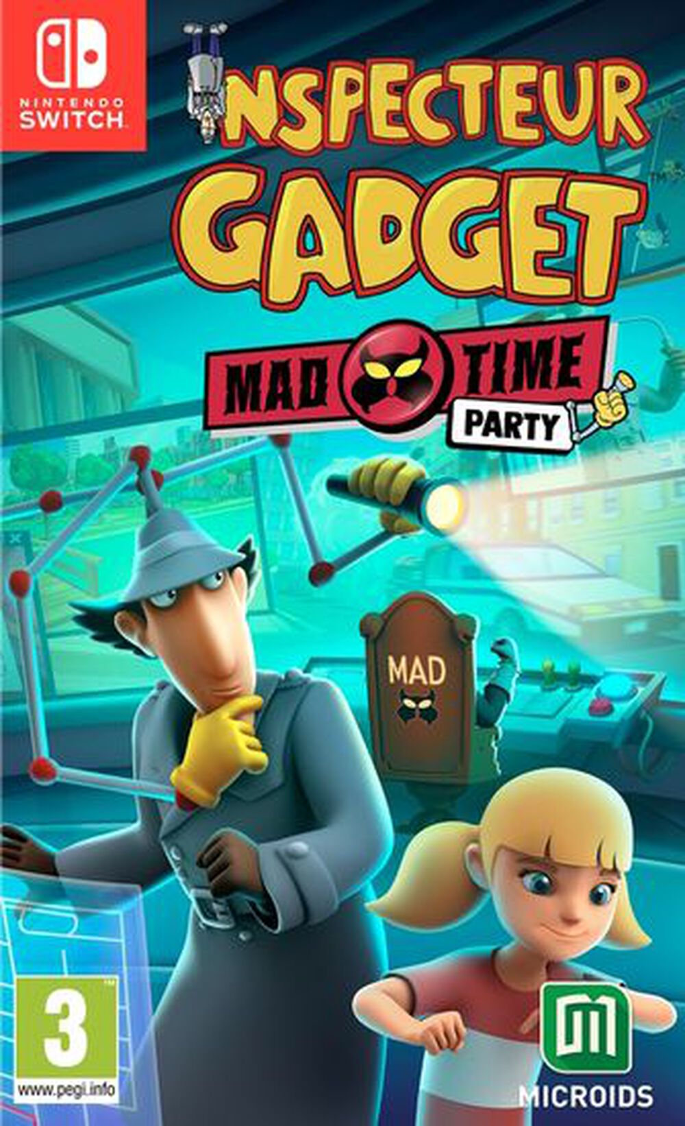 MicroïDs Inspecteur Gadget Mad Time Party - Occasion Switch