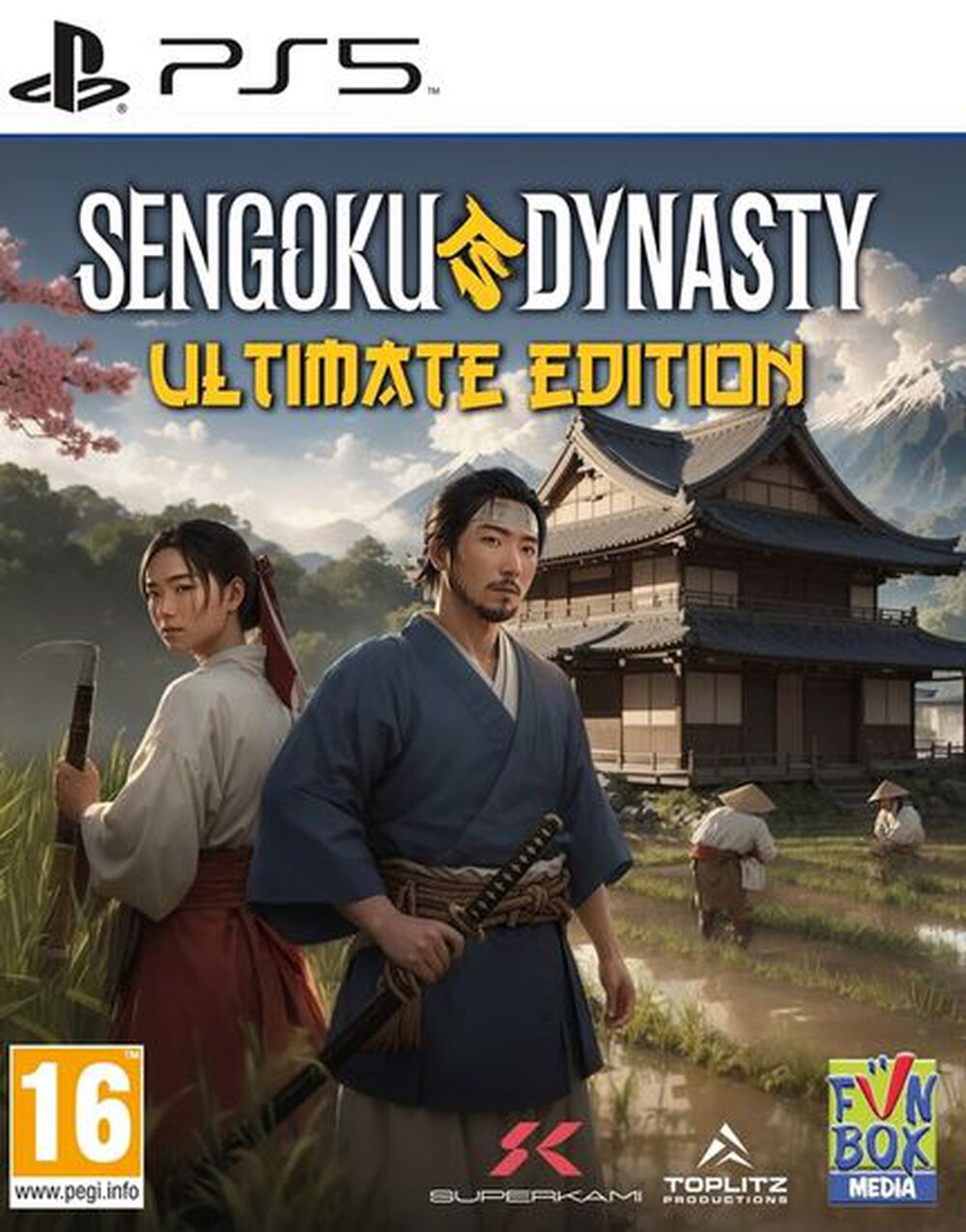 Pochette avant du jeu Sengoku Dynasty Ultimate Edition PS5