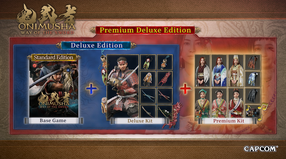 Onimusha Way Of The Sword Premium Deluxe Steelbook Edition