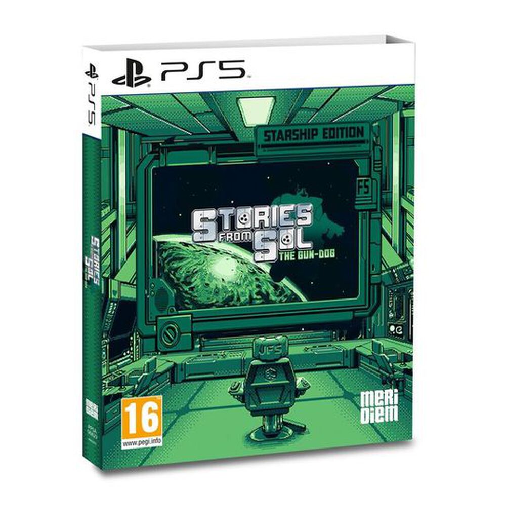 Pochette avant du jeu Stories From Sol The Gun-dog Starship Edition PS5