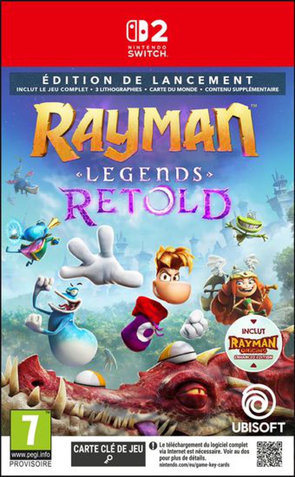 Rayman Legends Retold Edition de lancement