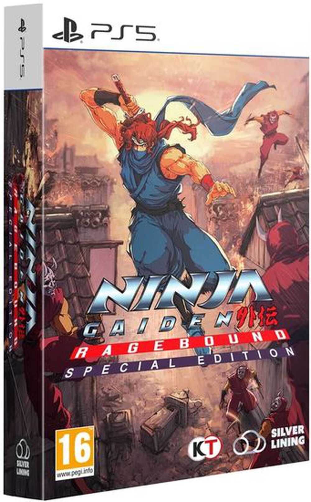 Pochette avant du jeu Ninja Gaiden Ragebound Special Edition PS5
