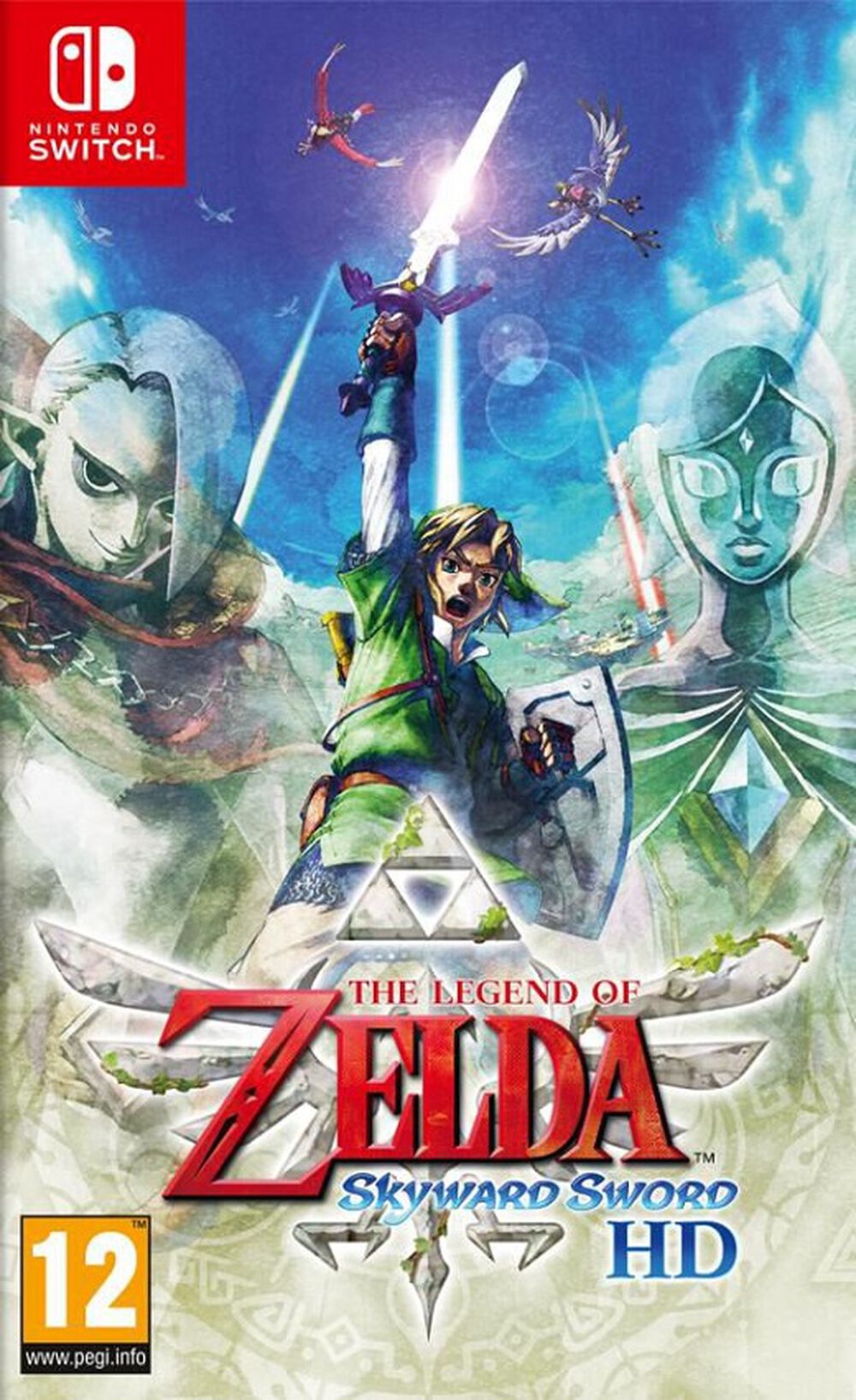 Pochette avant du jeu The Legend of Zelda: Skyward Sword HD Nintendo Switch