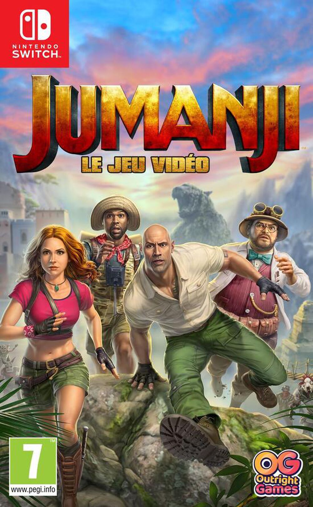 Jumanji Le Jeu Vidéo Nintendo Switch