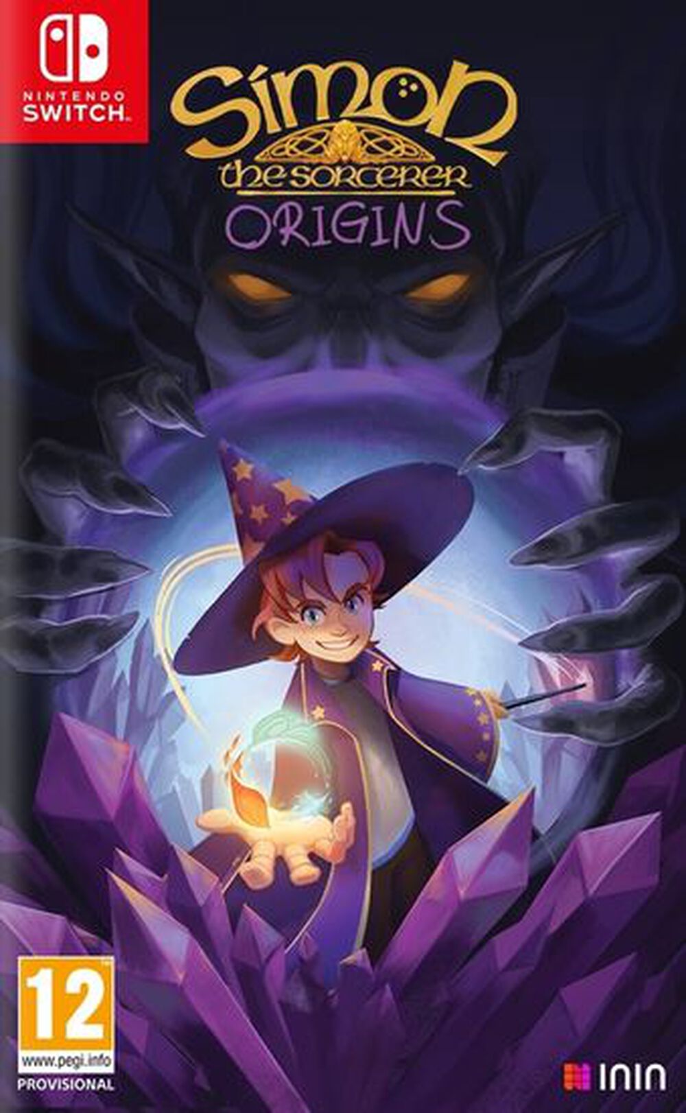 Pochette avant du jeu Simon The Sorcerer Origins SWITCH