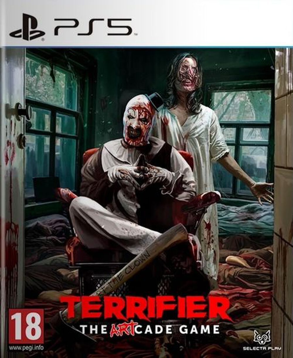 Pochette avant du jeu Terrifier The Art-cade Game PS5