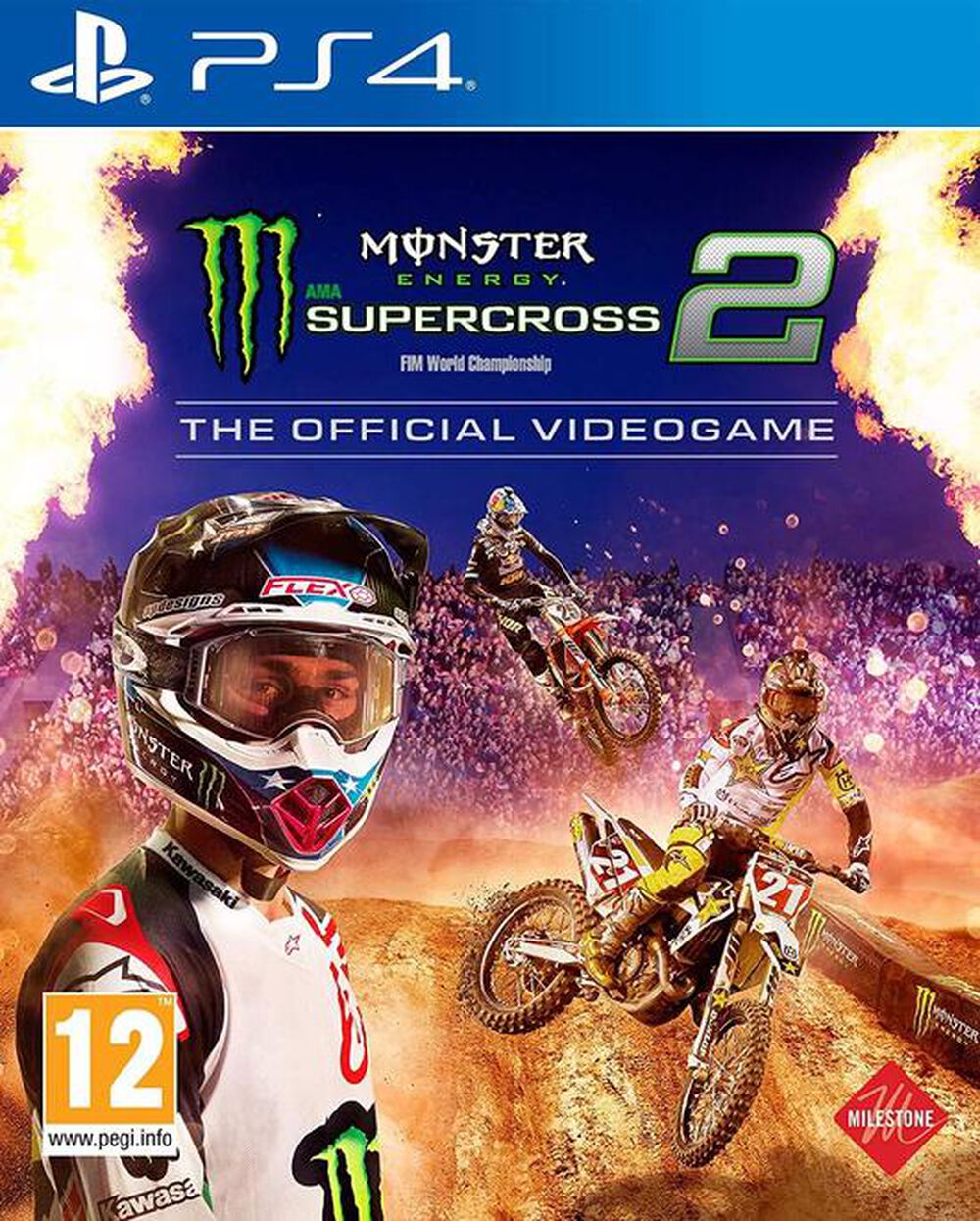 Monster Energy Supercross 2 - Occasion PS4