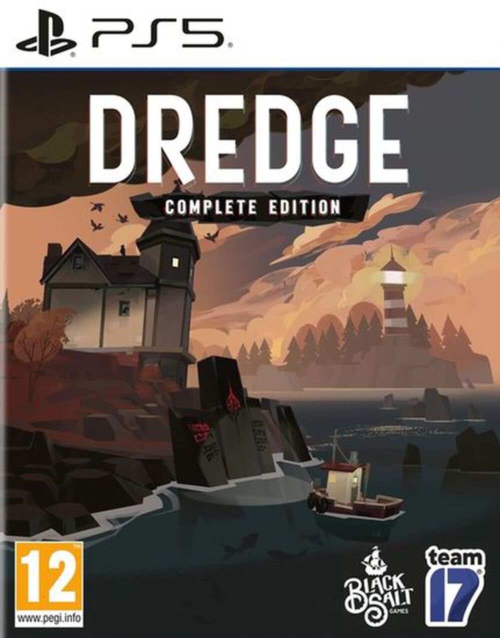 Pochette avant du jeu Dredge Complete Edition PS5