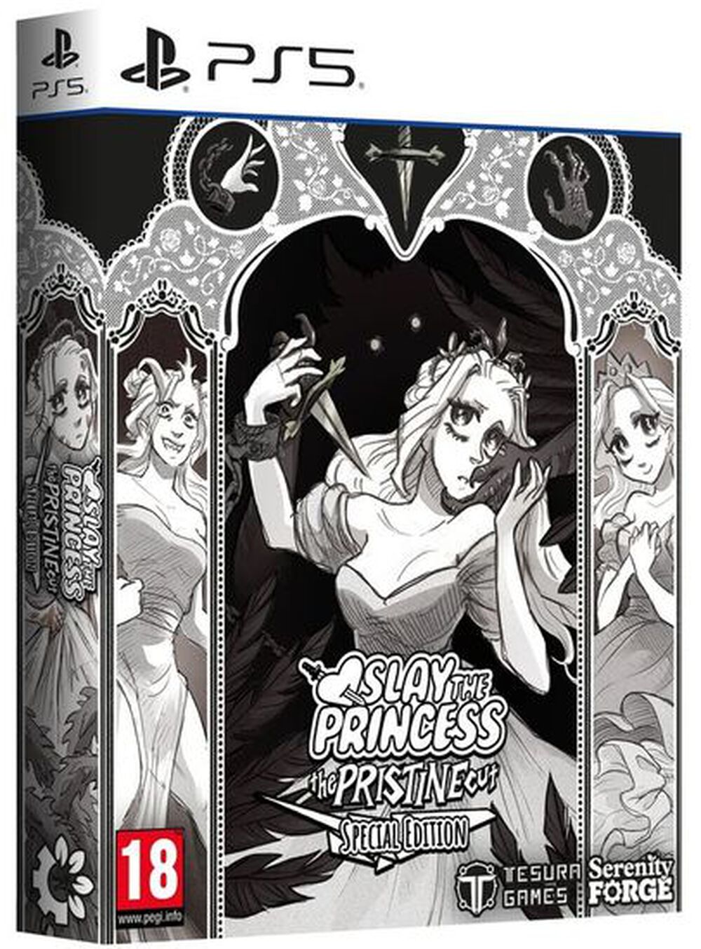 Pochette avant du jeu Slay The Princess The Pristine Cut Special Edition PS5