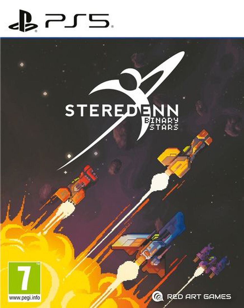 Pochette avant du jeu Steredenn Binary Stars SWITCH
