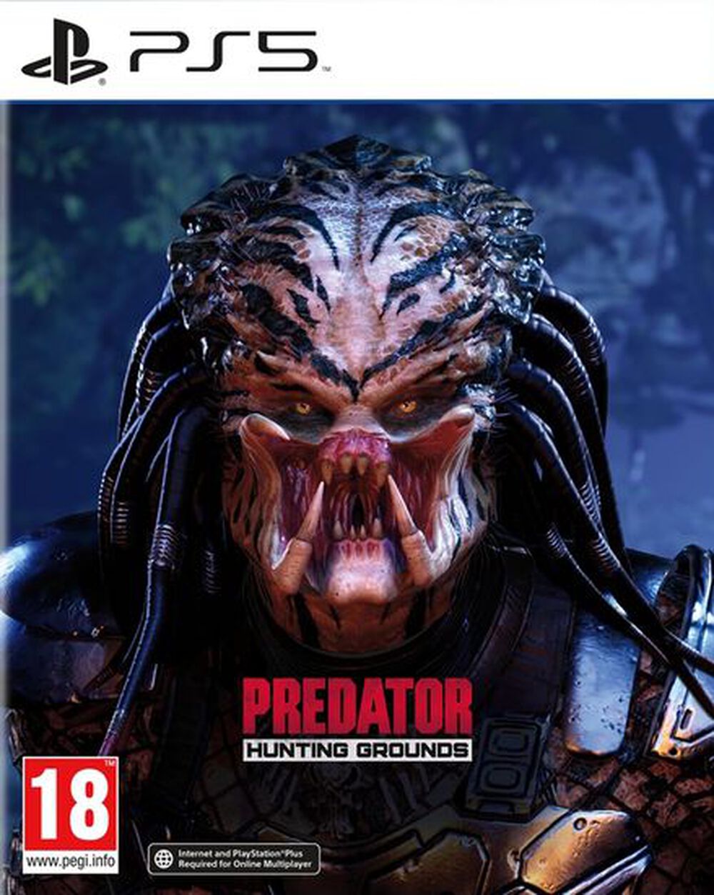 Pochette avant du jeu Predator Hunting Crounds PS5