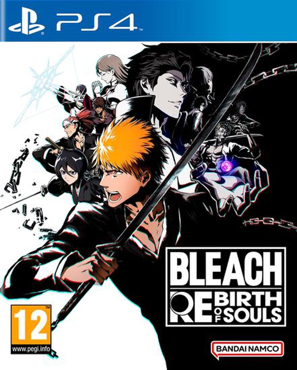Pochette avant du jeu Bleach Rebirth Of Souls PS4