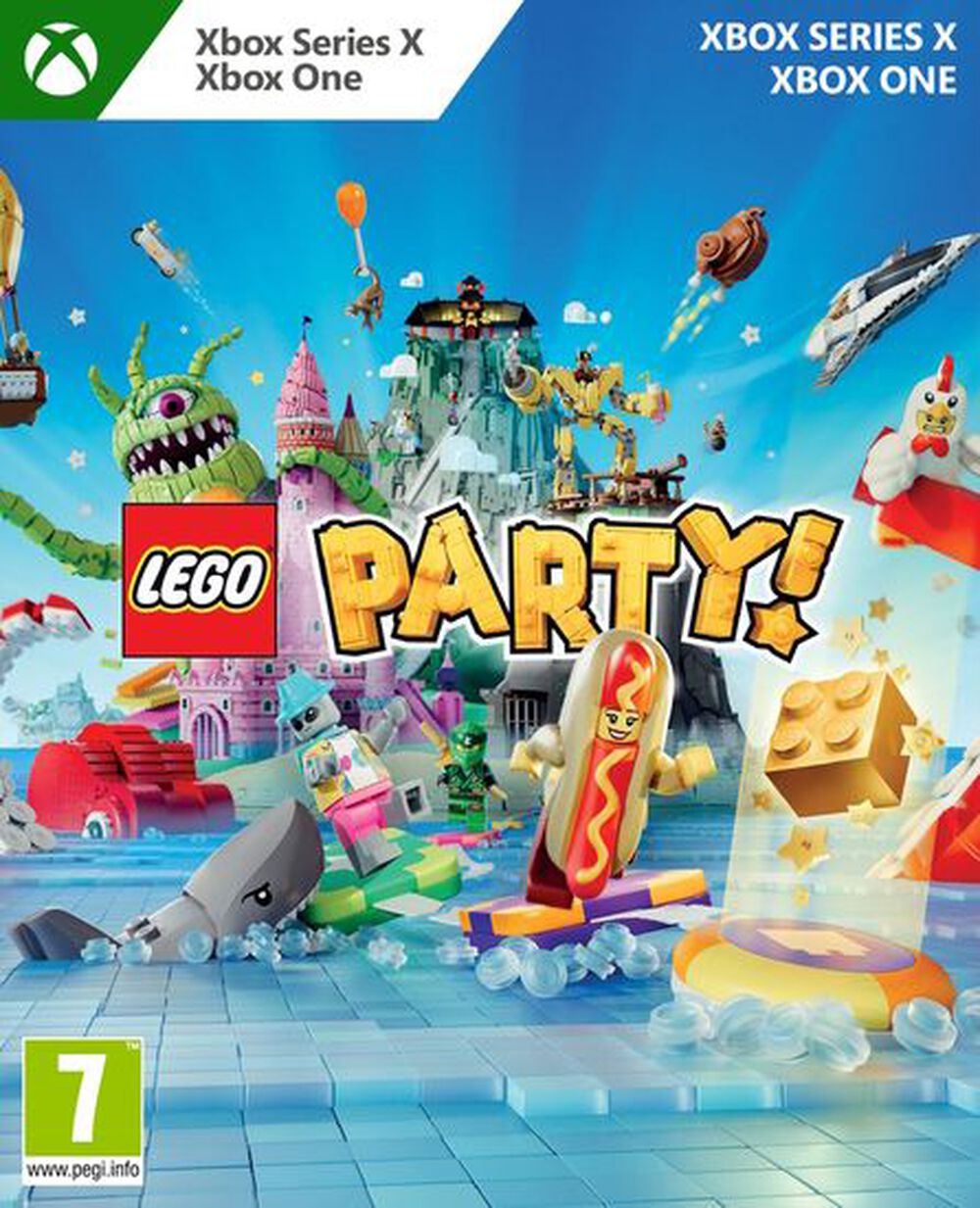 Pochette avant du jeu Lego Party! XBOX SERIES X