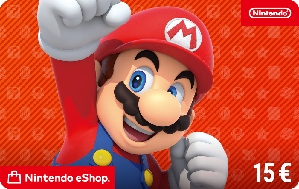 Nintendo+eShop+Card+15+€