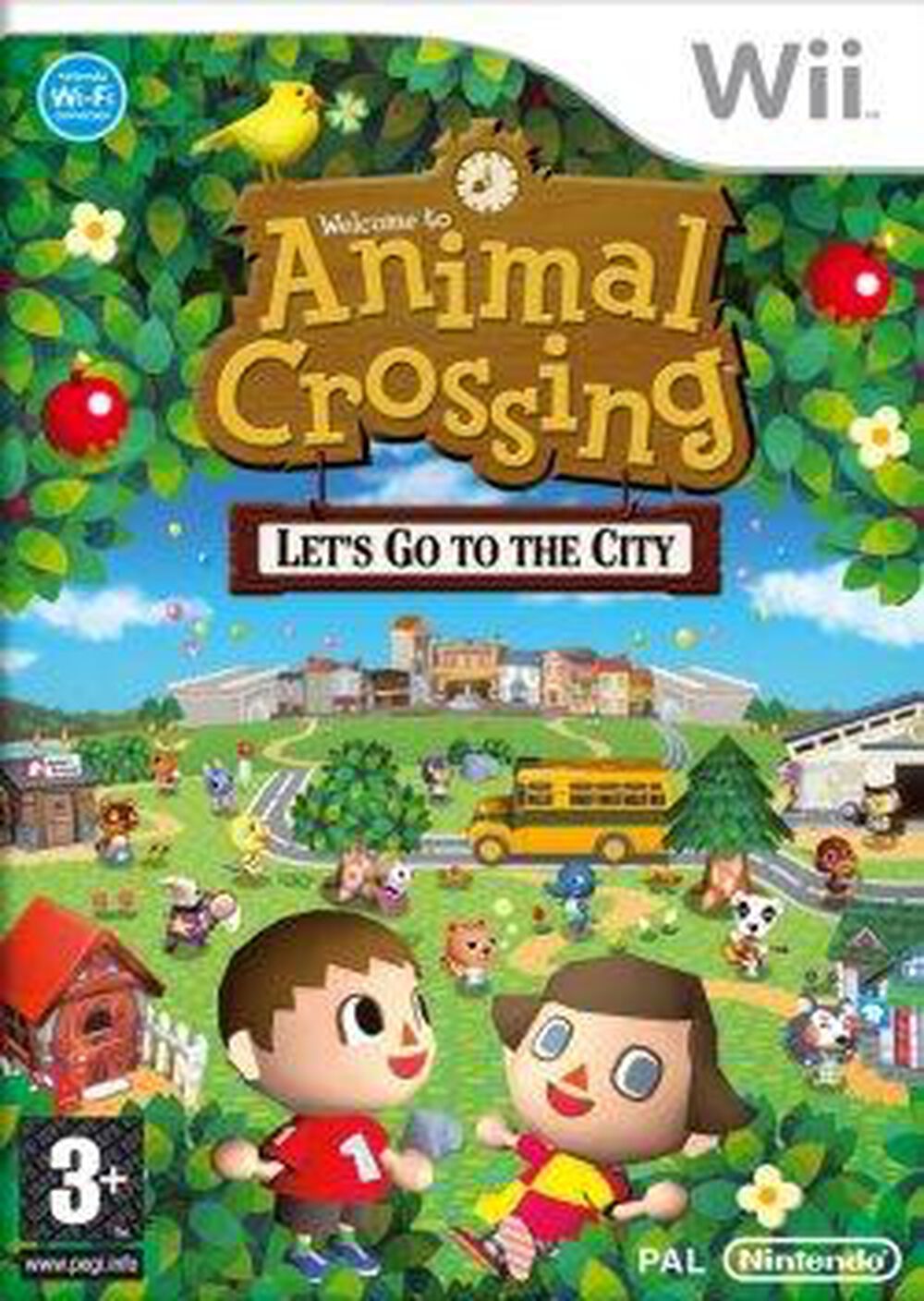 Animal Crossing Let's Go To The City - Occasion WII