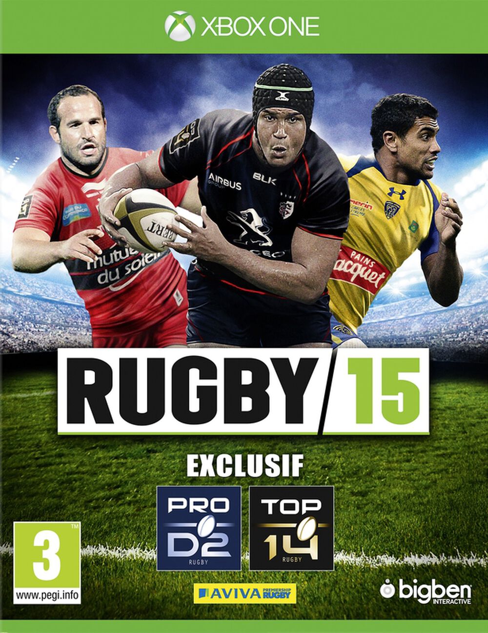 Rugby 15 Top 14 - Occasion XBOXONE