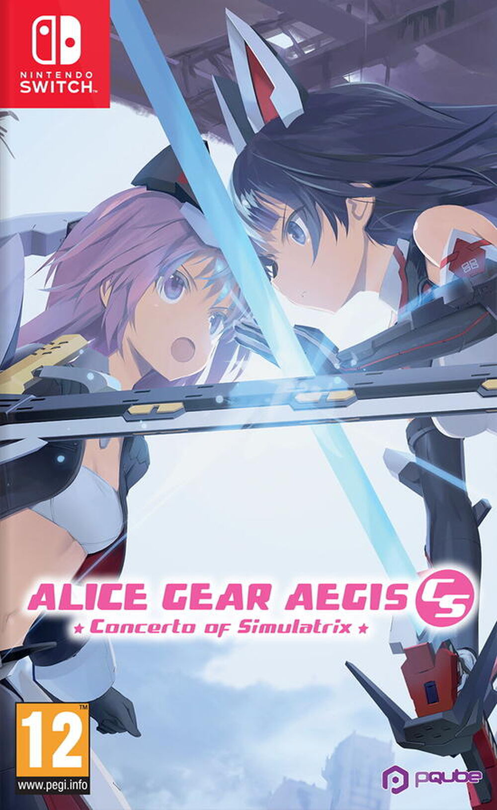 Pochette avant du jeu Alice Gear Aegis CS: Concerto of Simulatrix Nintendo Switch
