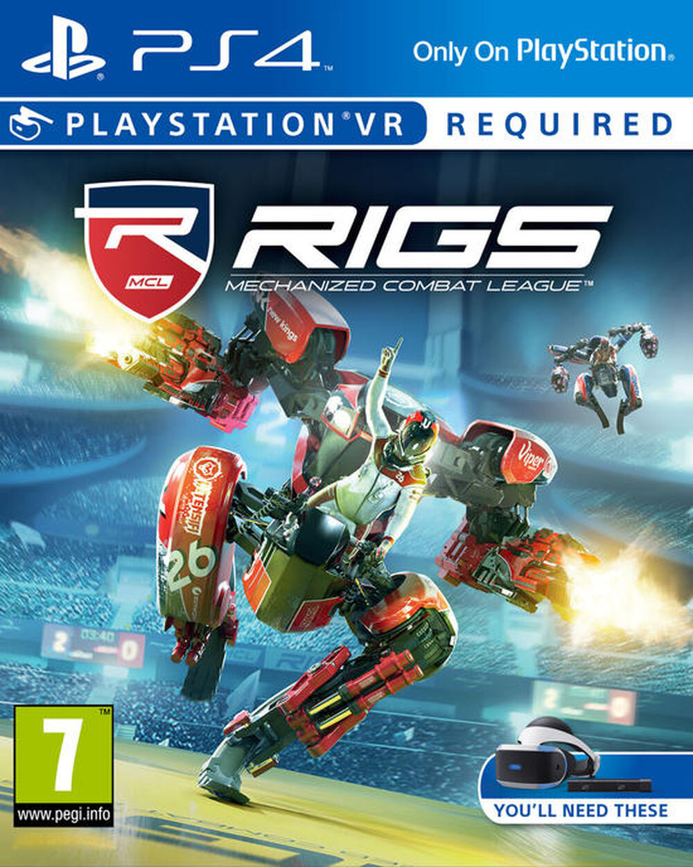 Rigs Mechanized Combat League Vr - Occasion PS4