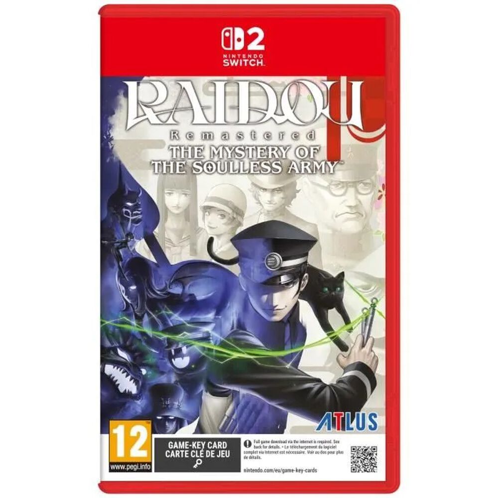 Pochette avant du jeu Raidou: Remastered The Mystery of the Soulless Army Nintendo Switch 2